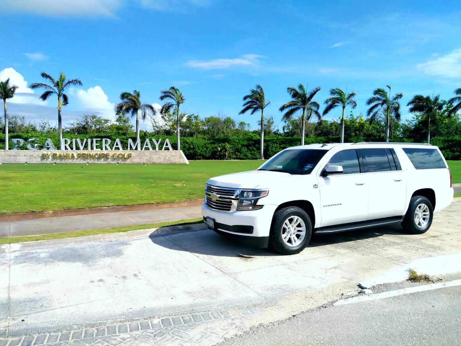 Cancun Luxury Transportation SUV Private Transportation in the Riviera Maya.